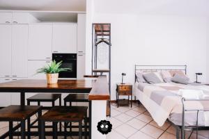 Postel nebo postele na pokoji v ubytování Flat Mazzini 6