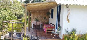 Μπαλκόνι ή βεράντα στο chalé 1 bukadim de terra +3 φωτογραφίες