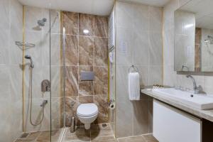 Koupelna v ubytování Hotella Resort & Spa - All Inclusive