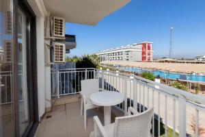 Un balcon sau o terasă la Hotella Resort & Spa