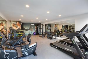 Fitness centrum a/nebo fitness zařízení v ubytování Hotella Resort & Spa - All Inclusive