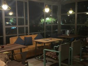 Χώρος καθιστικού στο Hostel Nepal Pvt Ltd