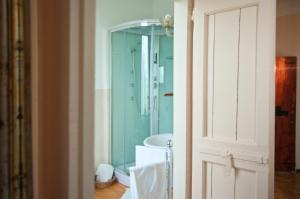 Koupelna v ubytování B&B Corte Leopoli
