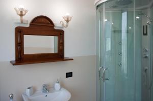 Koupelna v ubytování B&B Corte Leopoli