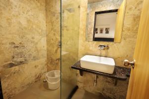 Ένα μπάνιο στο Hotel Sparkle Inn Just 400 Meters From Udaipur Railway Station +18 φωτογραφίες