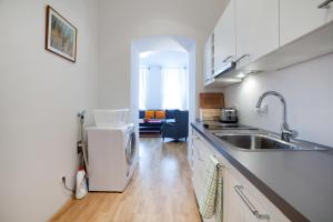 Kuchnia lub aneks kuchenny w obiekcie Apartment Theresiengasse