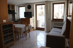 TV a/nebo společenská místnost v ubytování Casa Mottes