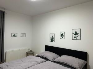 Postel nebo postele na pokoji v ubytování Paky Appartements 00322