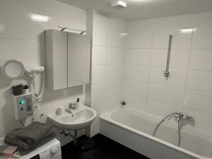 Koupelna v ubytování Paky Appartements 00323