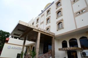 a view of the front of the hotel amani at Hotel Amayra in Jaipur