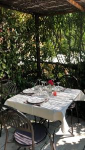 O grădină în afara Locanda dei Fienili del Campiaro