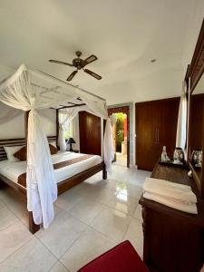Un pat sau paturi într-o cameră la Mawa House