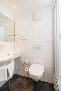 Koupelna v ubytování 4-Länder-Hotel Deutschmann