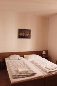 Postel nebo postele na pokoji v ubytování Hotel Amphone
