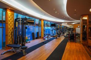 Fitness centrum a/nebo fitness zařízení v ubytování DIFC Luxurious Spacious 1-Bed Apt in a Prime Location