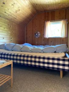 Postel nebo postele na pokoji v ubytování Vacation home on the Half island Helgenæs
