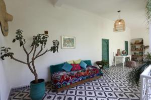 Posezení v ubytování Riad NaaNaa Bed & Breakfast
