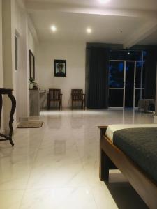 Posezení v ubytování kandy hill villa