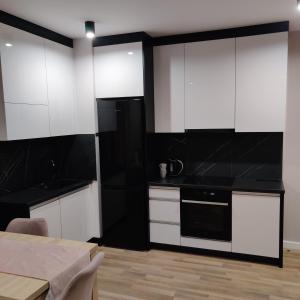 Kuchyňa alebo kuchynka v ubytovaní Apartament Perła Kutna