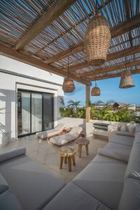 Posezení v ubytování Nãmas Tulum
