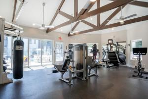 Phòng/tiện nghi tập thể dục tại Sunnyvale 1BR w Gym Pool BBQ nr Apple SFO-896