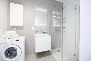 Koupelna v ubytování Apartimento Angel River 9