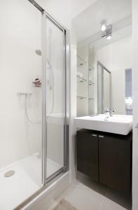 Kúpeľňa v ubytovaní Apartment Theresiengasse