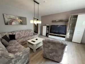 Posezení v ubytování Ulrich & Christa´s Ferienhaus