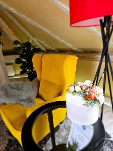 Χώρος καθιστικού στο Laci Lak