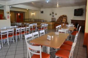 Restaurace v ubytování Villa Santa Cruz Creel