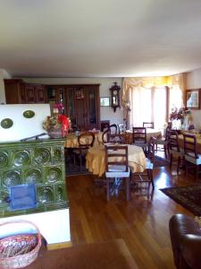 Posezení v ubytování B&B Casa Bazzanella