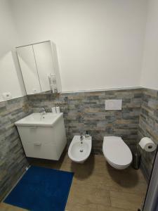 Koupelna v ubytování B&B Škrlje