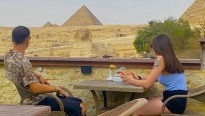 Majutusasutuse Seven Pyramids View Inn külastajad