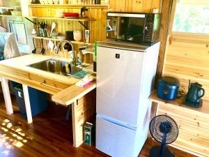 一棟貸しの移住案内古民家　itoma的厨房或小厨房