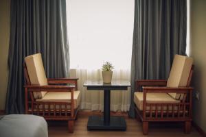 Setusvæði á Hotel Gulmohar