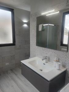 Koupelna v ubytování Casa Junno