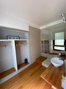 Koupelna v ubytování chambre privée chez l'habitant