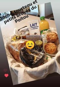 度假屋内部或周边提供的食物