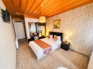 Postel nebo postele na pokoji v ubytování Eskibağ Butik Hotel