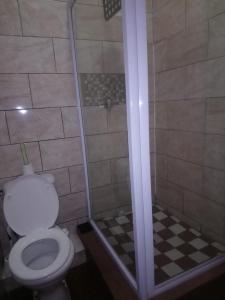 Bathroom sa Hostel Villa Nova
