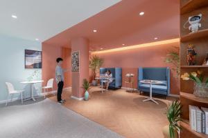 Χώρος καθιστικού στο Express by M Village Điện Biên Phủ Q3