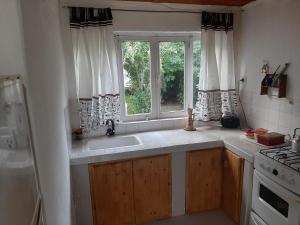 Kuchyň nebo kuchyňský kout v ubytování Alojamiento Río Fenix Chico