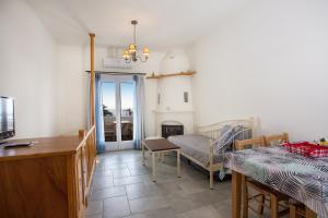 Posezení v ubytování Amphitrite Apartments Skyros