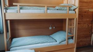 Voodi või voodid majutusasutuse Appartement Alpenrauschen toas