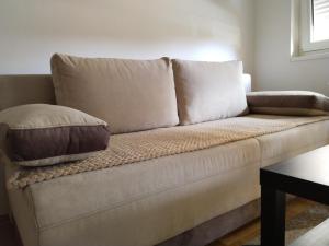 Postel nebo postele na pokoji v ubytování Apartman Sunce