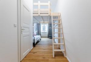 Posteľ alebo postele v izbe v ubytovaní Elegant apartments located in the centre of Prague