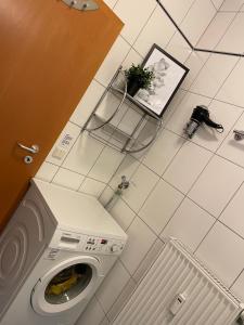 Koupelna v ubytování Ferienwohnung Fehmarn am Südstrand
