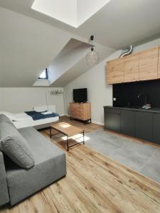 Χώρος καθιστικού στο Apartamenty na Rynku Tarnów