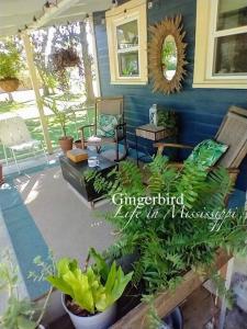 Jardín al aire libre en Gingerbird Art Suite
