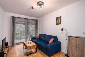 Телевизор и/или развлекательный центр в ApartWro 7th - City Square, Railway Station (balcony, garage)